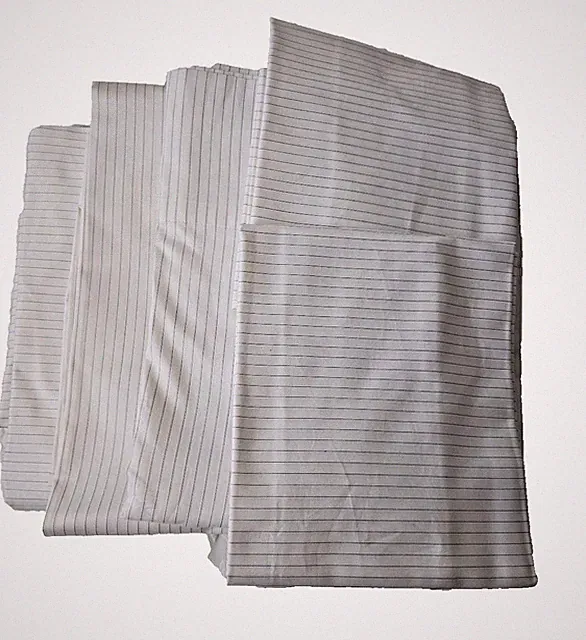 Boll and Branch NWOT Organic Cotton Delicate Stripe SPLIT KING Sheet Set ~$359