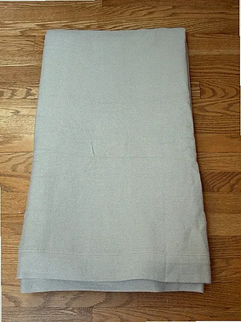 Boll & Branch Essential Bed Blanket Organic Cotton California King Pewter