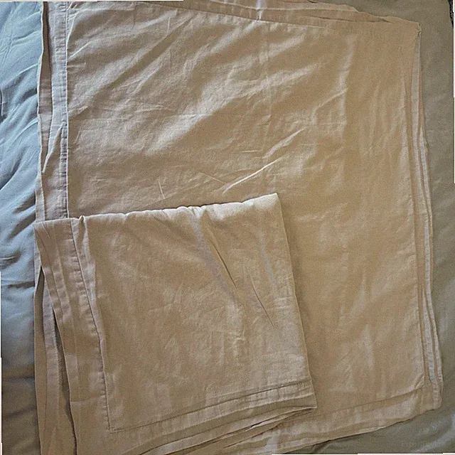 Boll & Branch Organic Cotton Shams (2) Euro Gray Classic
