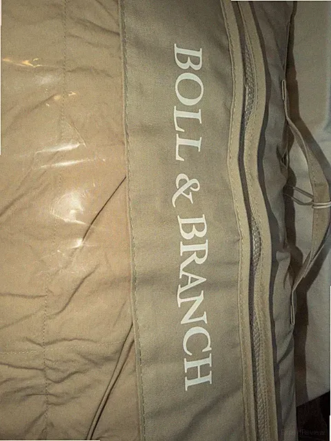 Boll & Branch Signature Comforter Set Beige/Oak/Sand - King/Cal King