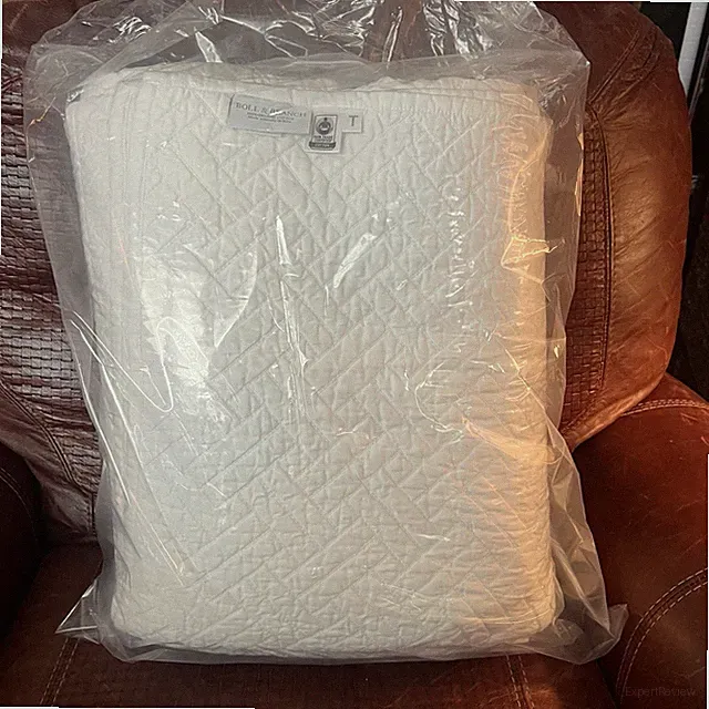 Boll & Branch Signature Textured Stitch Quilt White T/TXL - NWOT