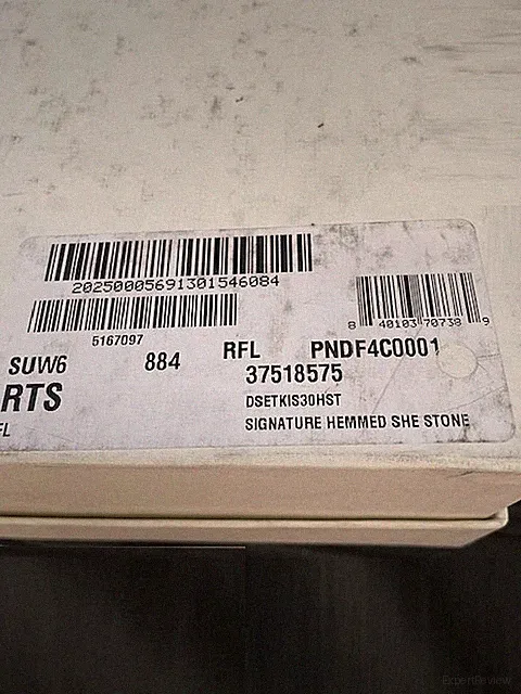 Boll & Branch Stone Grey KING Signature Hemmed Flat Sheet. Brand NIB