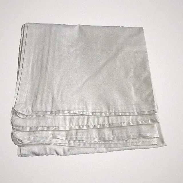 Boll & Branch White Pillow Shams Signature Fabric 2