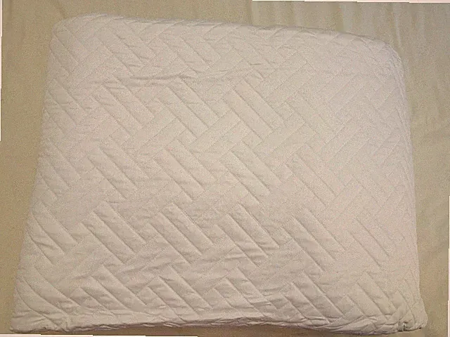 New! Boll and Branch WHITE Heritage Quilt Set King/Cal. King