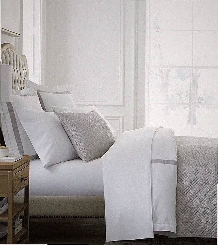 New Boll & Branch Heritage Organic Cotton Quilt Queen With Shams Pewter $399