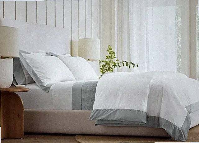 NEW BOLL & BRANCH Signature Colorblock DUVET Cover Mixed Bundle QUEEN