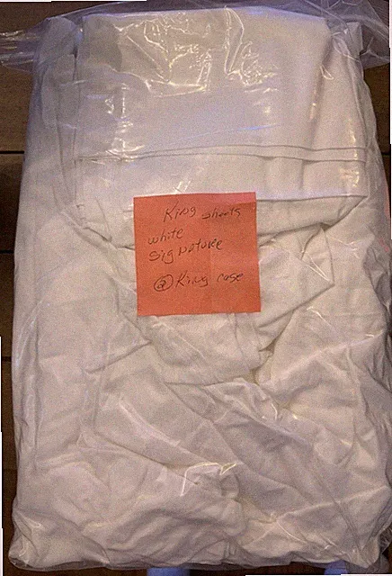 NWOT Boll & Branch King Sheet Set Signature Fabric White